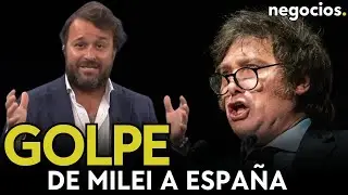 Milei pone orden en España: arremete contra la mujer 