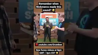 Remember when Nickmercs made this sound? 🤣 #Shorts #fortnite #grumbae
