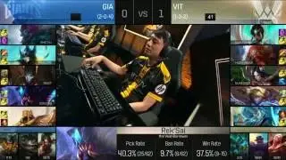 Giants vs Team Vitality Game 2 D1W4 EU LCS Summer Split 2016 | VIT vs GIA Day 1 Week 4