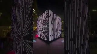 WINTER GLOW Control No Control &ndash; an interactive installation at Flatiron District in New York City