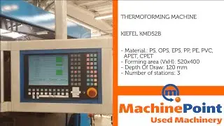 KIEFEL KMD52B Used THERMOFORMING MACHINES MachinePoint