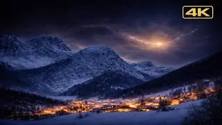 Deep Focus Music for Night & Silence | 4K Ambient