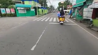 Plate No. 446NOK - No Helmet, Wearing Slippers/Sandals, Reckless Driving
