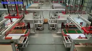 Automatic Short Cycle Melamine Hot Press Line Boost Your Panel Production!