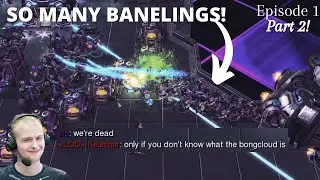 SC2 INSANE CHALLENGE - Mass Ravens & Banelings ft. uThermal