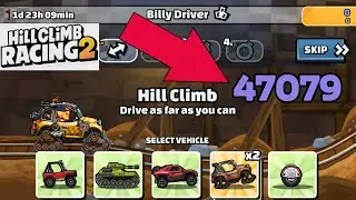 47.079 points in new Team Event Billy Driver-Hill climb racing 2