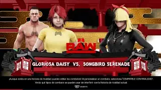 WWE 2k19 Gloriosa Daisy vs Songbird Serenade 