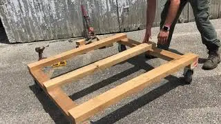 2400 Lbs Heavy Duty Tractor Implement Equipment Dolly Build Part 2