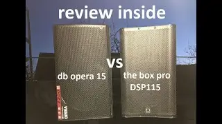 db opera 15 vs the box pro dsp 115 Огляд середини (reviev inside)