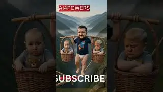 medy)When World Leaders Become Babies 🍼🏜️ | Surreal Political Satire