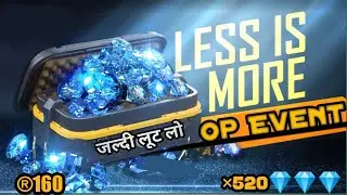 Less Is More New events Garena Free Fire Op Event
