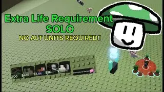 Extra Life SOLO (no ALT units) STILL WORKING 1.18.1 | World Tower Defense 1.16