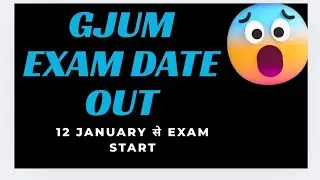 GJUM moradabad ba,bcom,bsc datesheet out