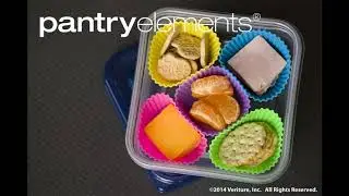 Pantry Elements Silicone Cupcake Baking Cups Liners, 24 Pack Vibrant Silicone Molds Muffin Liners