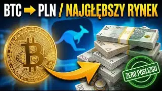 Jak najkorzystniej wyjść z BTC do PLN? Kanga ma większą płynność PLN niż rynek dolara! 🇵🇱📉