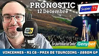 🔴 Pronostic Quint&eacute; / Super Top5 Vendredi 12 D&eacute;cembre 2025. Vincennes 🔴 Prix de Tourcoing