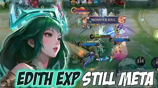 TOP EDITH EXP LANE REKOMENDASI BUILD DAN EMBLEM 2024, KUAT LAWAN LUKAS - Mobile Legends Indonesia