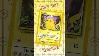 How the first Pikachu card was made