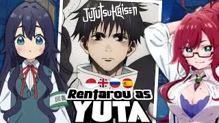 100 Girlfriends Who Really Love You React to Aijou Rentarou as Yuta Okkotsu |JJK| - Gacha React