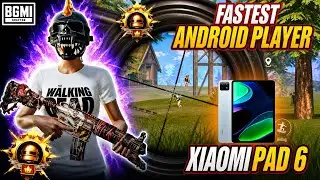 🔥Xiaomi pad 6 bgmi test/gameplay in 2025😱 control and sensitivity 💯🔥#bgmi #pubg
