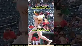 Quiet Bat - Loud Results. Tyler Soderstrom is a great example for quiet, simple yet powerful.