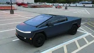 Tesla Cybertruck 3M Satin Thundercloud