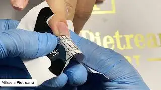 Decupajele Sablonului pt patul unghial Convex