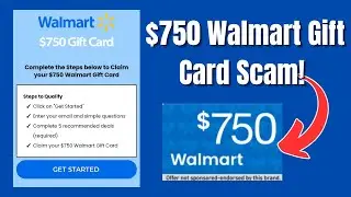 Saverhaul.com Review: $750 Walmart Gift Card Scam!