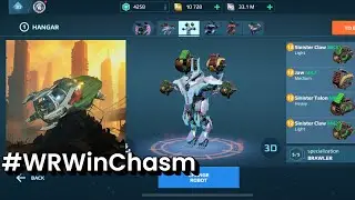Teth Sinister | New Giveaway #WRWinChasm | War Robots gameplay 