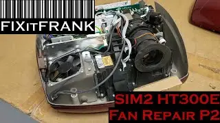 Sim2 HT300E DLP Projector Cooling Fan Replacement/Power Supply Part 2
