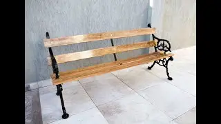 Banco de Plaza - Restauración