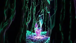 Futuristic Forest Symphony