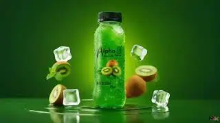 Alpha Kiwi Drink 🥝 | AI CGI Beverage Ad (Demo) by Nxgen Infosys | Taste the Future of Freshness