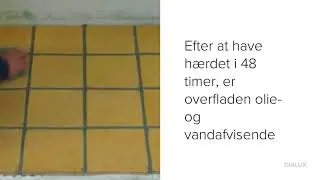 Impr&aelig;gnering f&oslash;r fugning