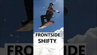 Быстрый и простой трюк на сноуборде - Frontside Shifty
