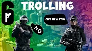 WHAT IS A STIM?! : Rainbow Six Siege Doc Trolling