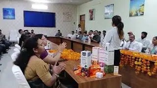 Miss Yogita mem first time speech and anchoring #empirenet #networkmarketing #directsales #mlm