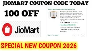 JioMart Coupon Code Today || JioMart 100 free shipping || JioMart Coupon Today 