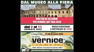 DAL MUSEO ALLA FIERA TERNI MUSEO DIOCESANO MOSTRA DI SELEZIONE DI ARTE CONTEMPORANEA GENNAIO 2026