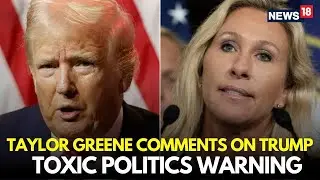 LIVE | Only Evil People Would Hide This, Taylor Greene Attacks Trump Over Epstein Files | N18G