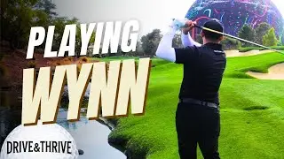 Golf Course at Vegas Sphere!  18 Holes at the Wynn Golf Club with Sam Yi