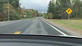  Scenic Drive Through Muskoka | Stunning Fall Colors in Ontario 🇨🇦