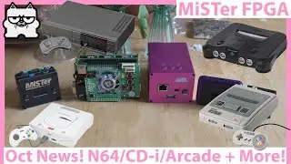 Big MiSTer FPGA Updates! N64 Core, SNES Save States, Arcade and More!
