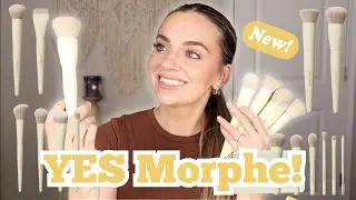 NEW Morphe Buttery Blends Makeup Brushes Review!! SO SOFT!!