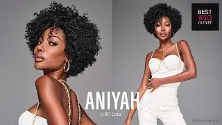 Aniyah | Lace Front & Monofilament Part Synthetic Wig by Kim Kimble (KK31001)