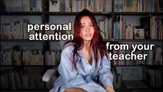 ASMR-кокетливые часы работы с вашим учителем (ролевая игра)