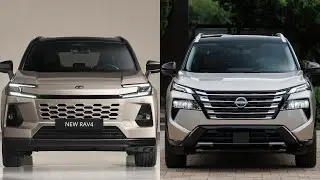 2026 Toyota RAV4 vs Nissan Rogue 2025 🔥 Design Comparison