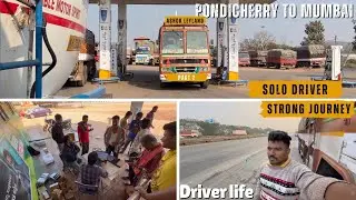 Pondicherry to Mumbai Lorry Vlog – Part 2 | 16 Wheeler Ashok Leyland | Real Truck Life 🚛