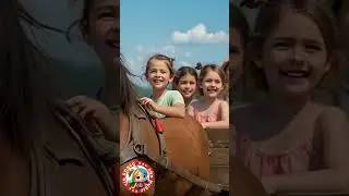 Little Wagon Ride - Toddlers LOVE this country-styled FUN Wagon Adventure! in Shorts