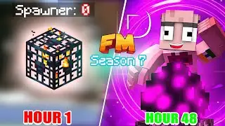 I Survived 48 Hours on FireMC Lifesteal S7